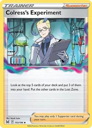 colress's experiment tcg